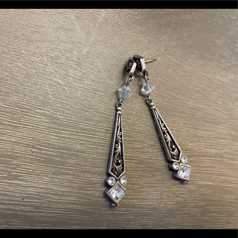 Brighton vintage post drop earrings